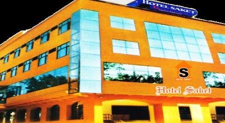 Saket Hotel Allāhābād Junction Buitenkant foto